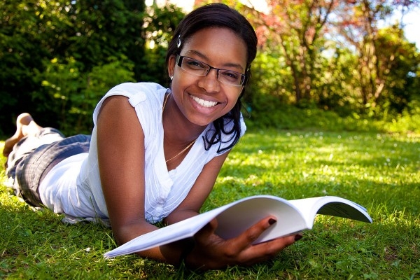 We'll help you with your exam prepares you can only smile in anticipation. Image by BlackStar.