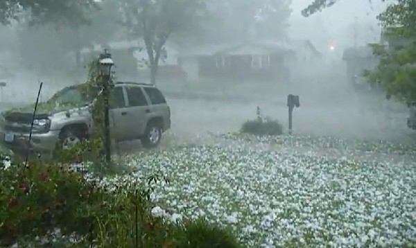 A hailstorm. Image via Riverfronttimes.