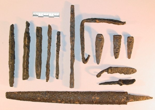 Iron age tools. Image credit ct.gov