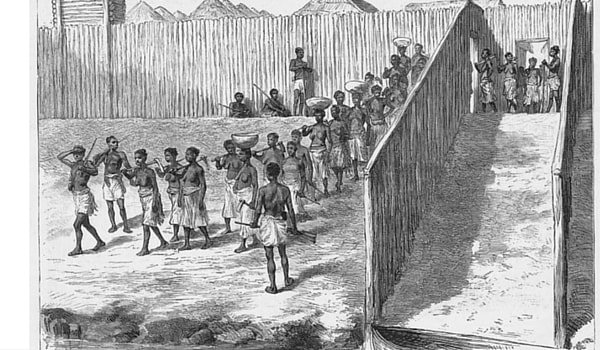 African workers working on a Prazo. Image credit globalblackhistory.com
