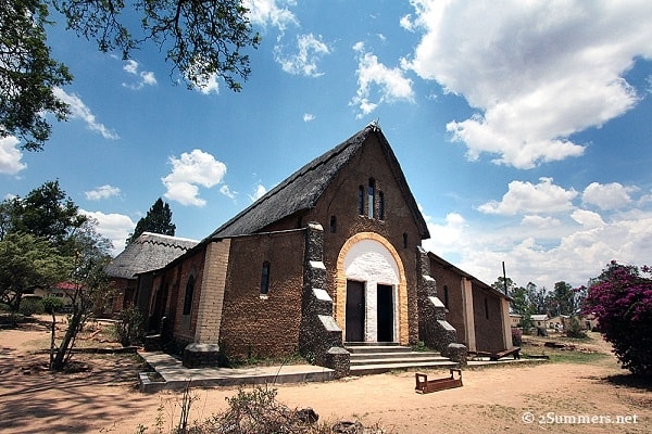 The Church at St Faith Secondary School Rusape was build by the Anglican Church. Image credit 2summers.net