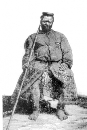 Gungunyana the last king of the Shangane. Image credit Mediawiki