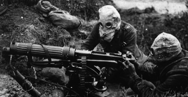 Bloody Trench Warfare was characteristic of of the World War I. Image by History.com